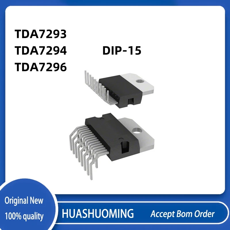 5 pièces/lot nouveau TDA7293 TDA7265 TDA7265B TDA7292 TDA7294 TDA7296 ZIP-15 ZIP-11