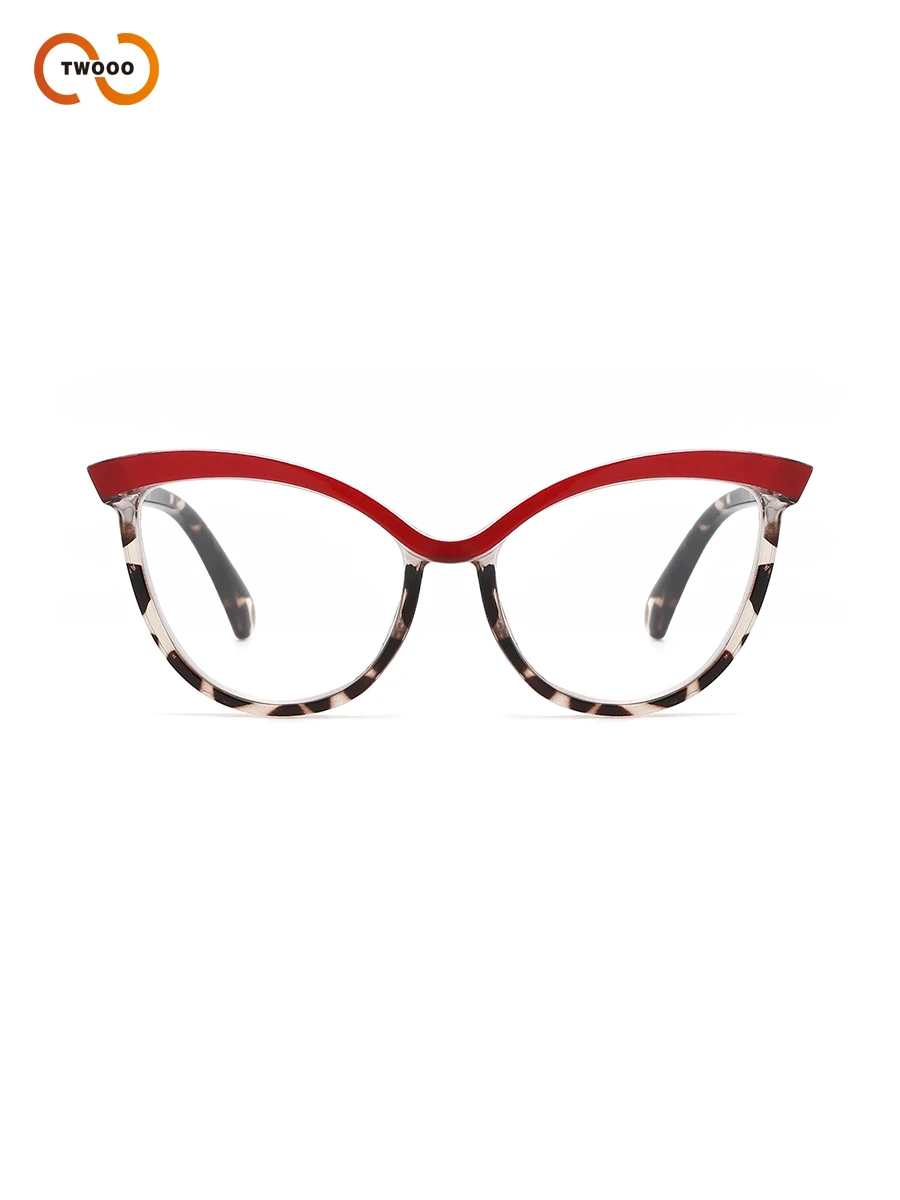 Очки для чтения с цветными блоками, 5 шт.: стильные негабаритные оправы, металлические петли для стабильности, мощность 1,00-3,50