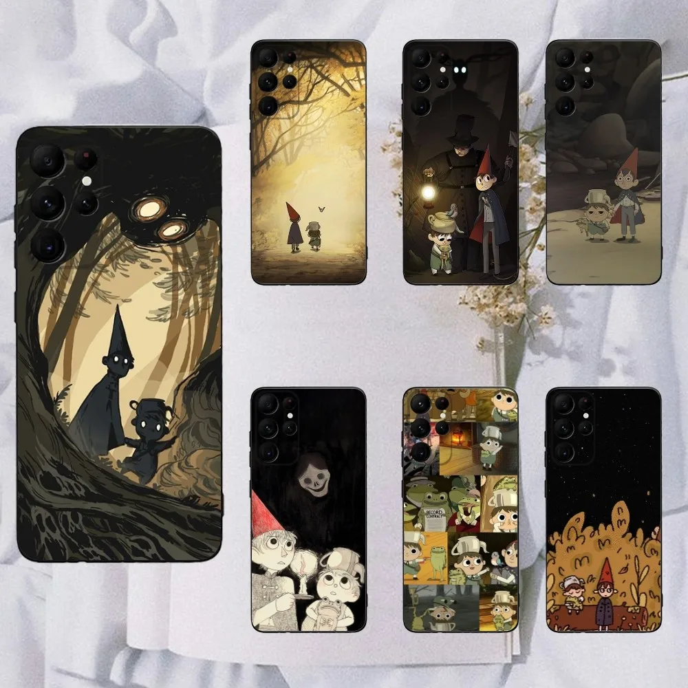 O-Over The Garden Wall Cartton Phone Case For Samsung Galaxy A20,A21s,A22,A31,A32,A52,A53,A72,73,A80,A91 Soft Black Cover