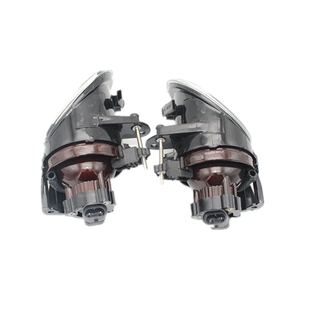 2PCS For VW Passat B6 CC 3C R36 TDI TFSI TSI (2006-2011)  Car-Styling Front Clean Lens Convex Fog Light Fog Lamp With Bulbs