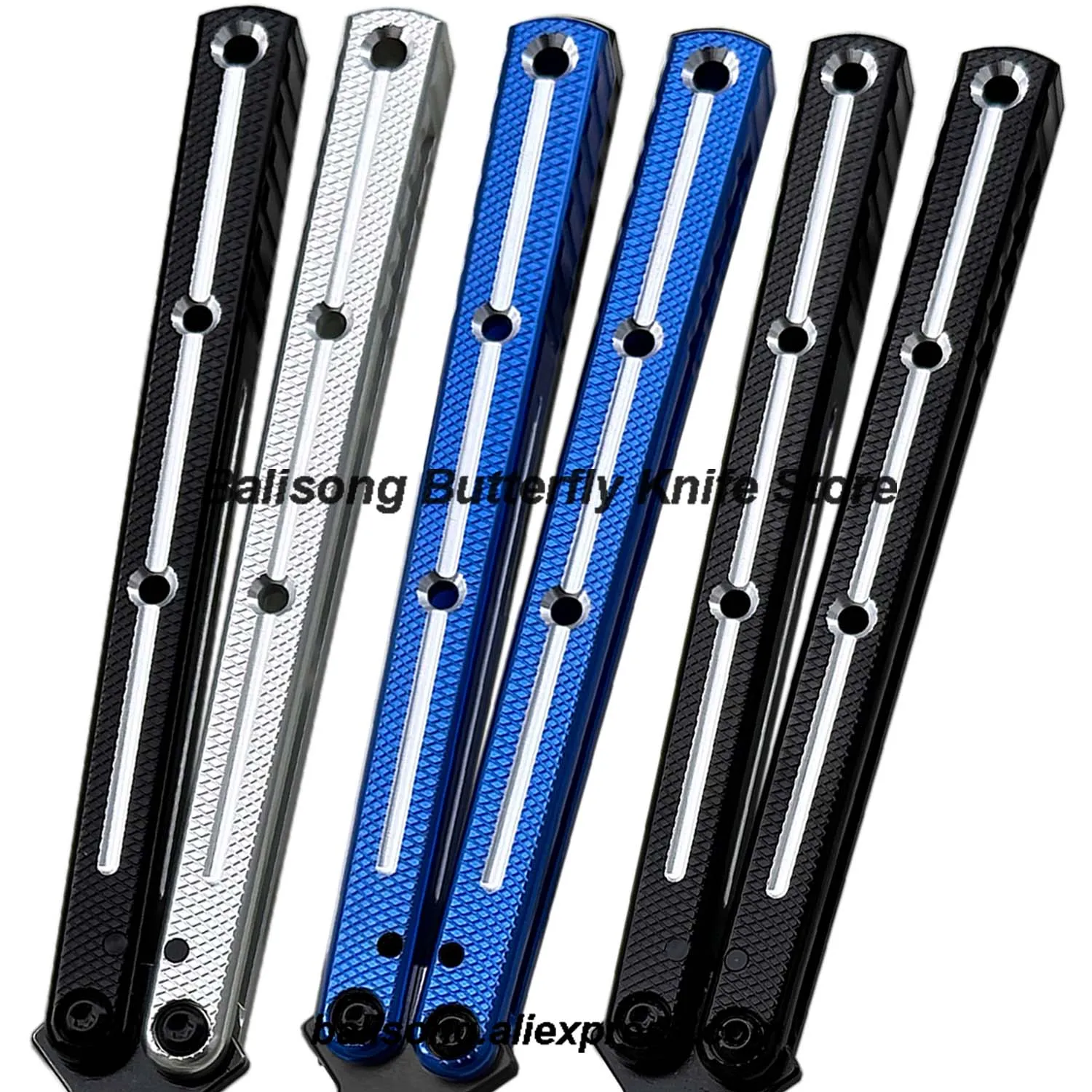 Baliplus Kraken V3 Clone Live Blade Bushings System 7075 Aluminum Channel Handle