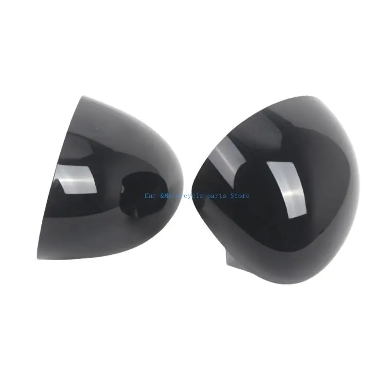 

Y9UC Exterior Mirror Covers without Puddle Light Exterior Car Mirror Caps Stylish Plastic Mirror Housings for F54 F55 F56