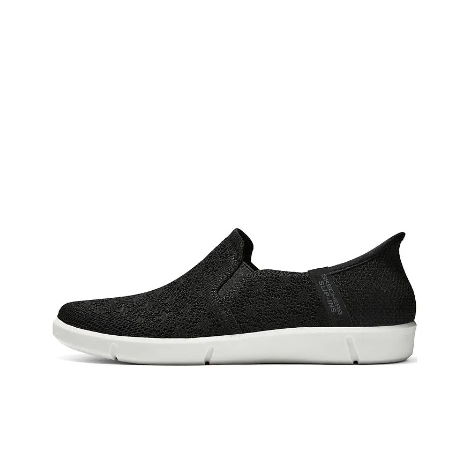 Skechers Cushioning Breathable Cushioning Breathable Low top Casual Shoes Women's Black 100426-BLK