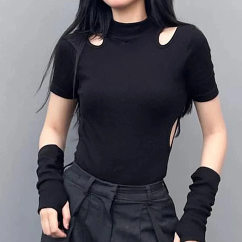 

Летнее однотонное пикантное боди в рубчик, соблазнительное женское нижнее белье из двух частей, цельный женский боди с длинным рукавом и пряжкой, наряды