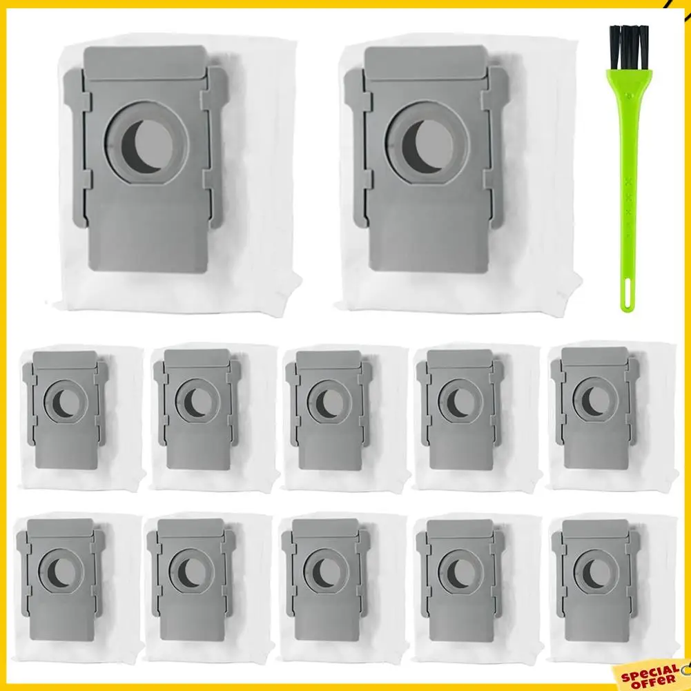 أكياس مكنسة A24P لأكياس Irobot Roomba I & S & J Series، أكياس بديلة لـ Irobot Roomba I7 I7+ I7plus، I3 I3+، I4 I4+