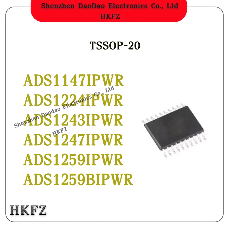

ADS1147IPWR ADS1224IPWR ADS1243IPWR ADS1247IPWR ADS1259IPWR ADS1259BIPWR ADS1147 ADS1224 ADS1243 ADS1247 ADS1259 ADS1259B SSOP20