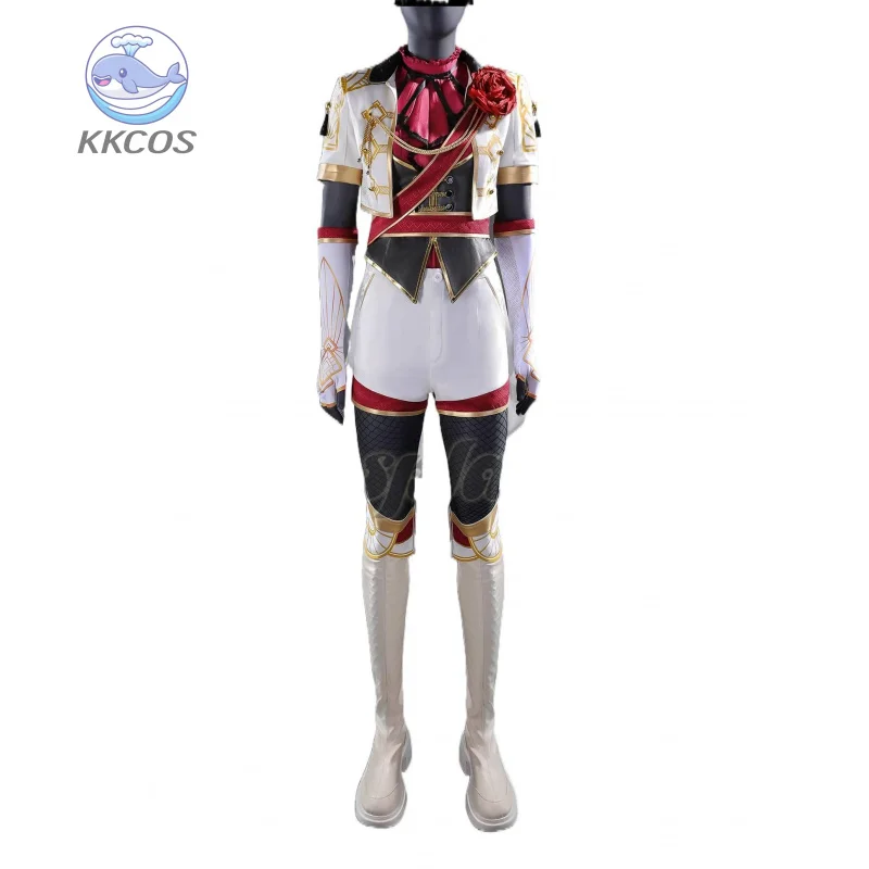 Game Clair Obscur Expedition33 Flower Suit Cosplay Costume Full Set Women Gloves Headwear Accurate Halloween Party KKCos - Image 5