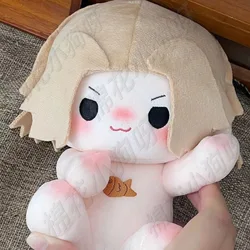 Anime Role Manjiro Sano Handsome Boy Plush Doll Stuffed Cotton Body 20CM Figures Dress Up Plushie Toys Pillow Xmas Gift