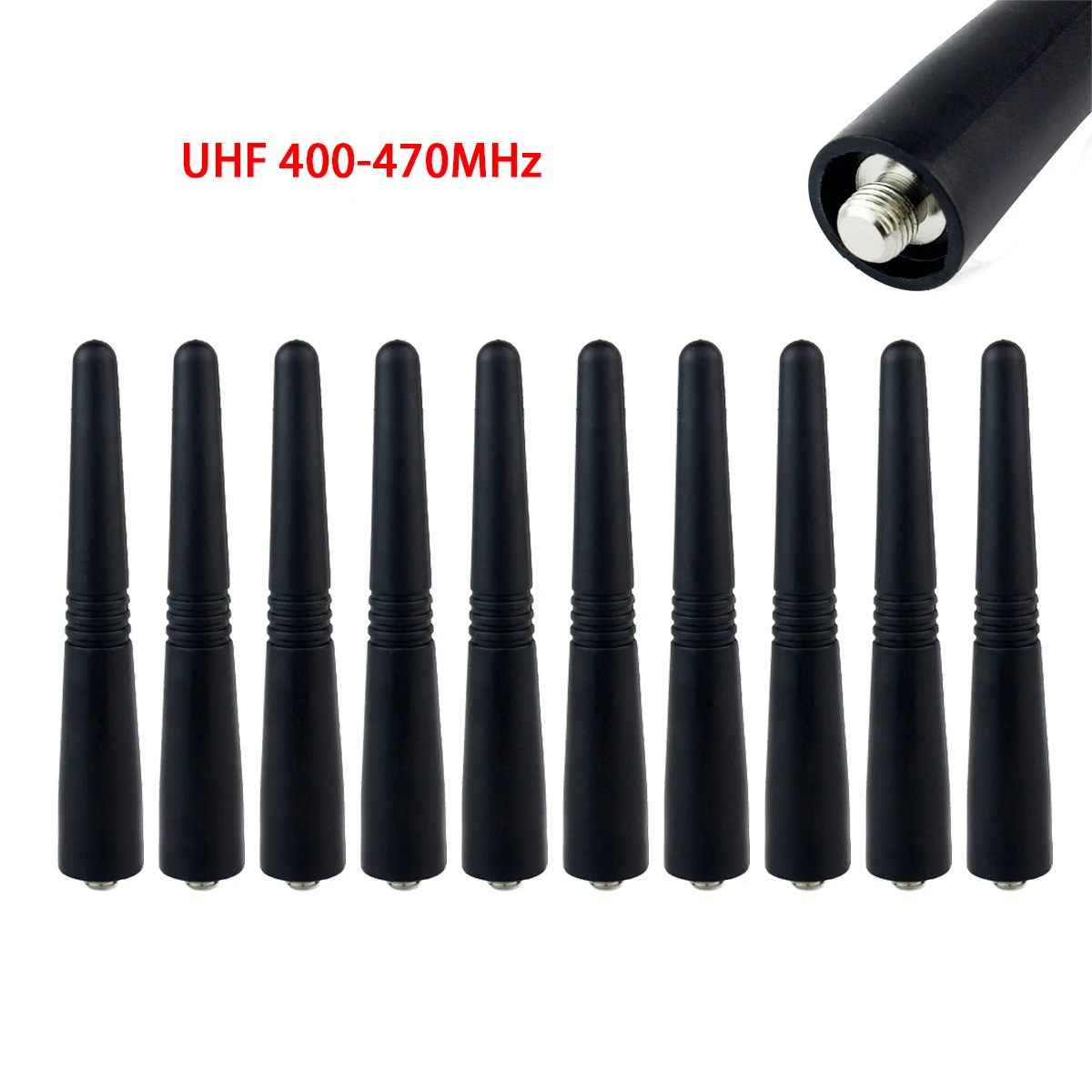 

Walkie Talkie UHF 400-470MHz Antenna for Motorola GP68 GP88 GP88s GP328 GP338 GP2000 Two Way Radio