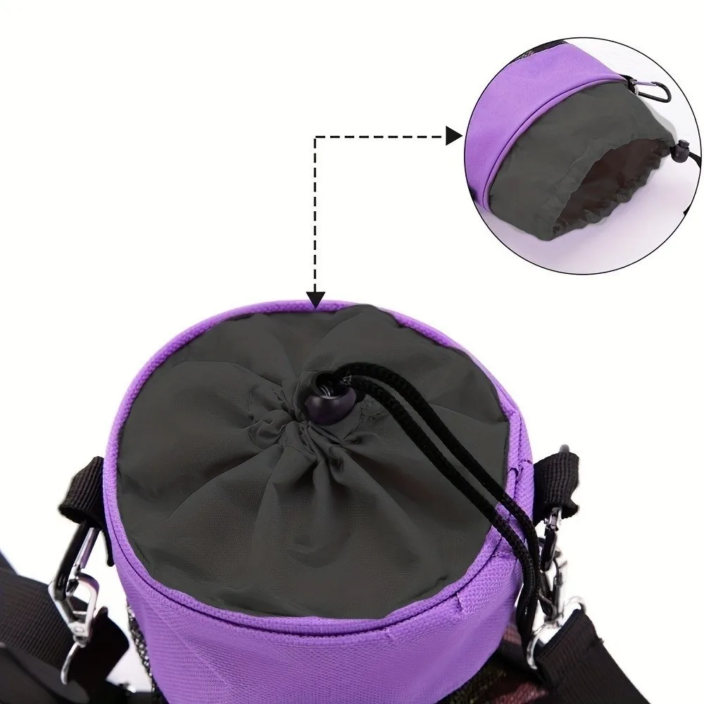 Grid Design Clothespin Storage Bag Hanging Drawstring Closure Drawstring Storage Bag Outdoor Material