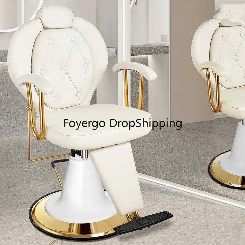 

Manicurist Chairs Salon Mirrors for Hairstylist Hydraulic Beauty Chair Dressing Table Stool Professional Hairdressing Furniture