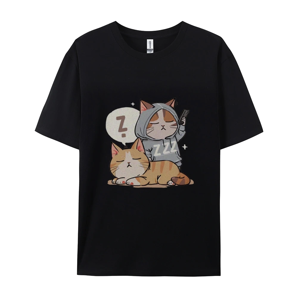 Cute Cat Print ,Big sizeShort sleeve,100% cotton,girls,Holiday wear,Casual wear,Amine Women T-shirt, blusas femininas ,cute tops