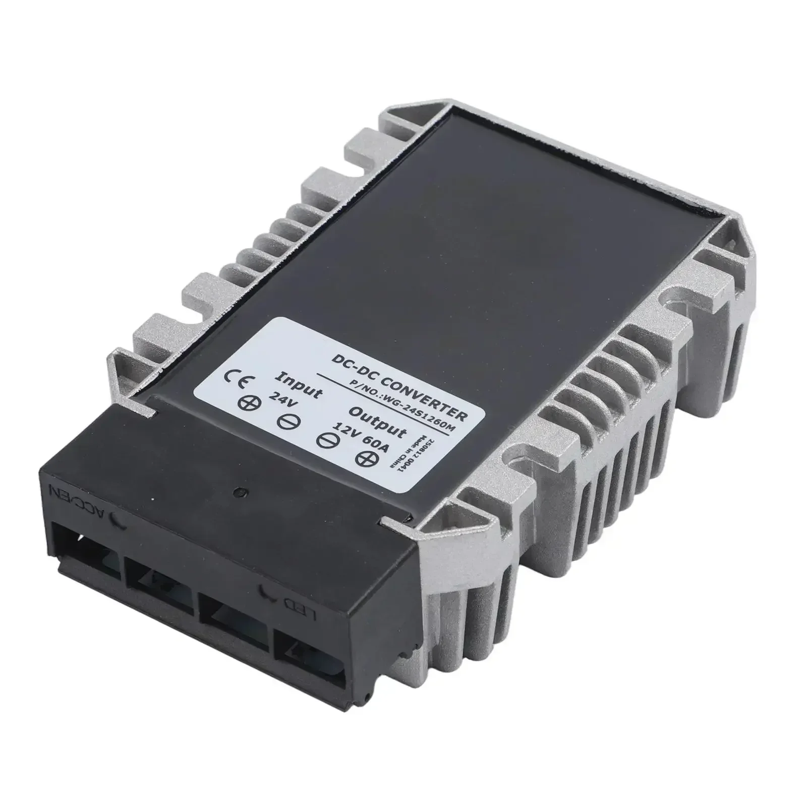 Step Down Regulator Convertor 100 80 36mm 12V DC 720W Waterproof With Terminal Accessories Voltage Transformer