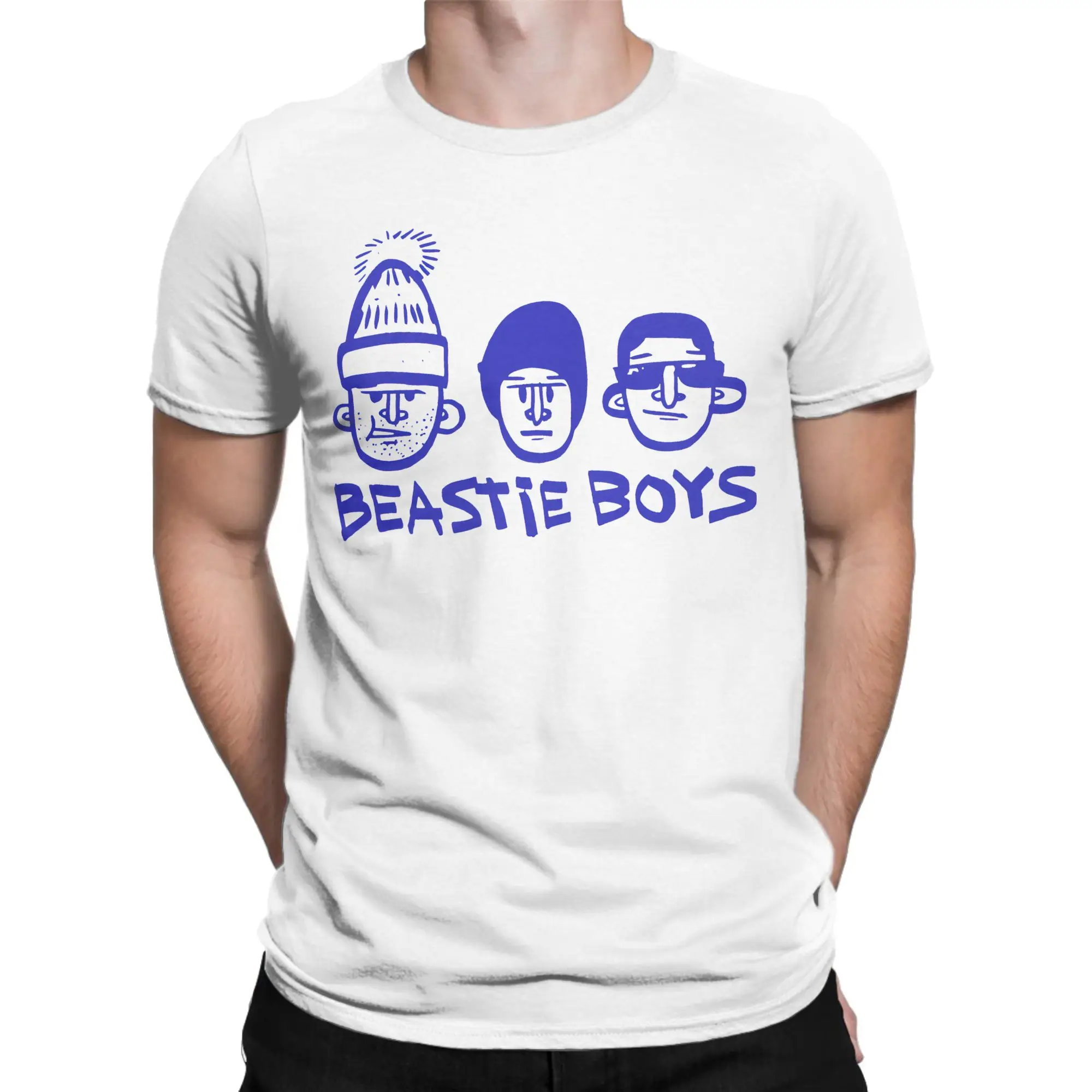 

Мужские и женские футболки с графическим принтом Beastie Boys, футболки из 100% хлопка, одежда