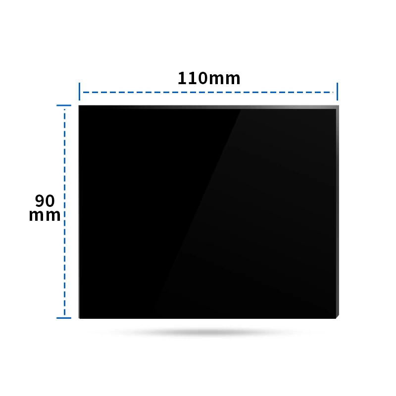 1pc 110x90mm Schweißen schwarzer Glas filter Linsen brille Bogen Mig Masken din9/10/11/12/13 Maske Zubehör