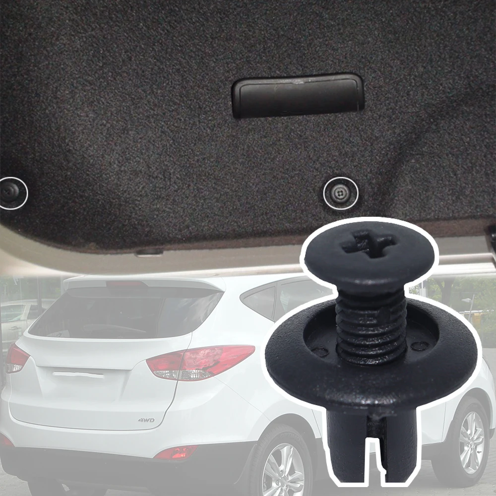 

Car Wheel Arch Lining Rivet Screw Bumper Retainer Mud Flap Trim Clips For Hyundai Tucson ix35 LM 2010 2011 2012 2013 2014 2015