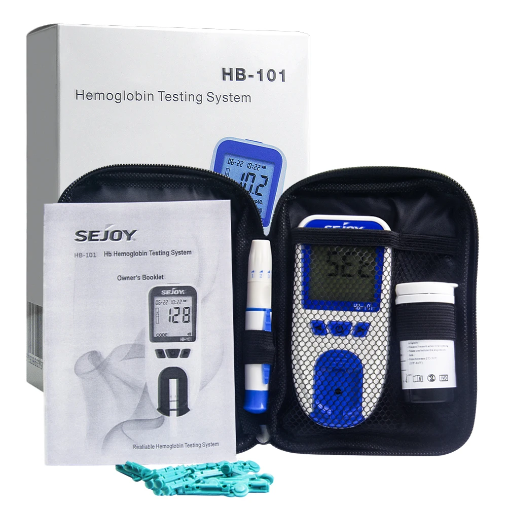 optical-medical-hemoglobin-meter-analyzer-anemia-monitor-for-test-for-hb-and-hct-with-25pc-test-paper-and-needle