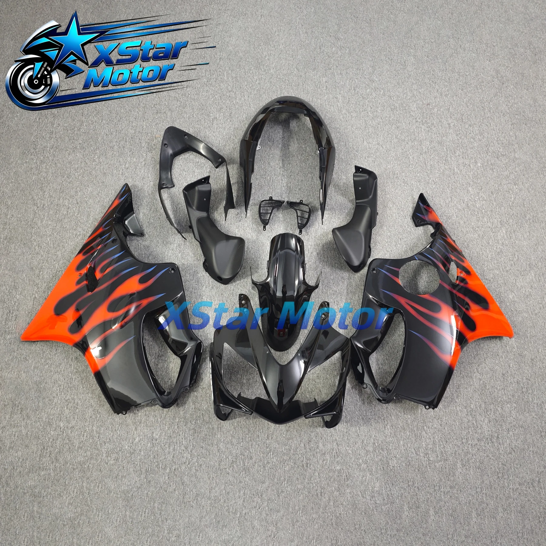 Motorcycle Fairing Kit For Honda CBR 600 F4i 2004 2005 2006 2007 Customizable Injection Fairings Yellow CBR600F4i 04 05 06 07