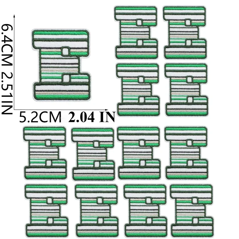 Wholesale 26 English Letters Sports Patch Cool Style Rugby Ball Embroidery Clothes Decorative Cloth Sticker Team Boy Hat Chapter