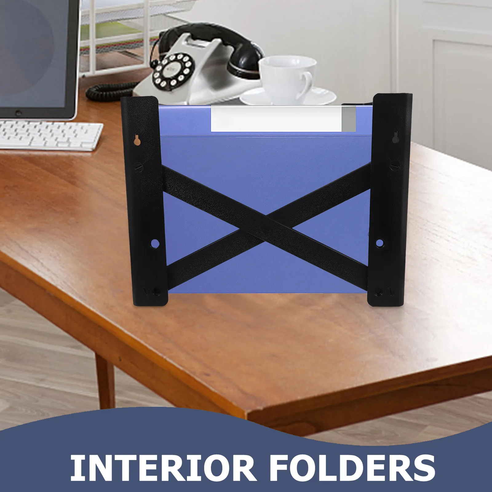 

Plastic Desktop File Storage Rack Hanging Folder Organizer Document Holder Book Organizer Office School Desk Storage Box