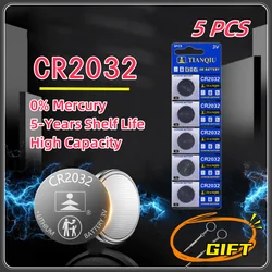 5~50PCS Button Lithium Battery TQ CR2032 DL2032 ECR2032 Better quality Coin Cell For Watch Toy Calculator Car Key Remote Control