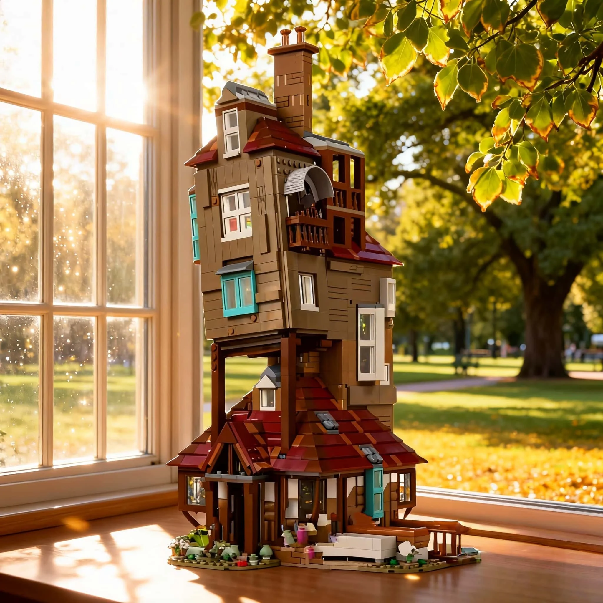 

Интересная модель здания 2405 деталей, новинка 2026 года, декор для дома, MOCO, новый конструктор-пещера, сборная модель из кирпичиков, креативная игрушка для взрослых, подарок на праздник