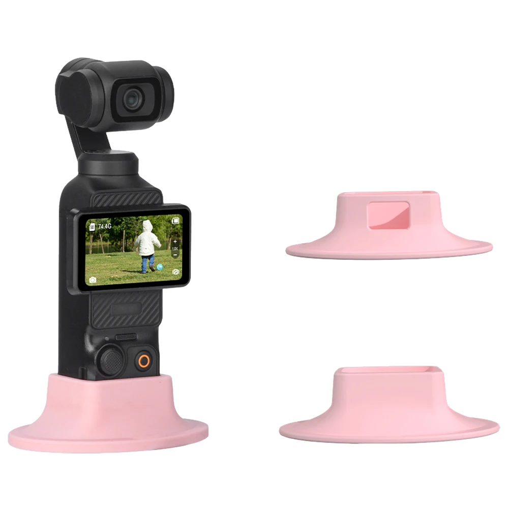 Desktop Stand Holder For DJI Osmo Pocket 3 Handheld Gimbal Camera Support Base Adapter Bracket Non-slip Fixed Bracket Base