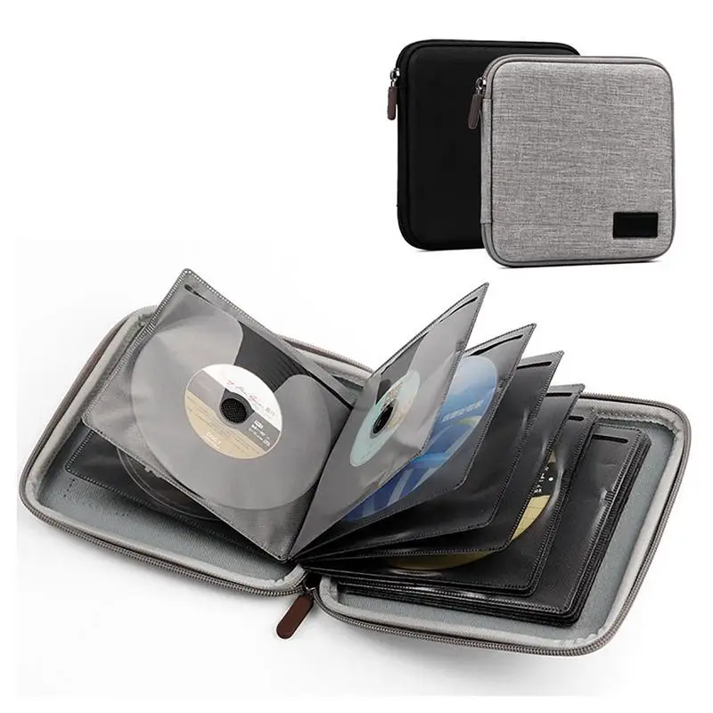 Portable Holder Carry Pouch Bag Wallet Storage Organizer C-D DVD Case Travel Small Suitcase Organizer Suitable For VC-D DVD