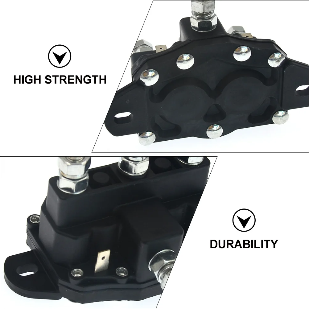 

1Pcs Car Relay Electromagnetic Switch General Purpose High Temperature Resistance Durable Vehicle Power Off Starting Solenoid