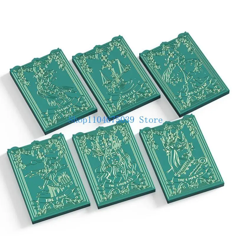

5asd Taluo Card Mold for Resin Casting Taluo Resin Mold 1Pc/4Pcs Silicone Mold