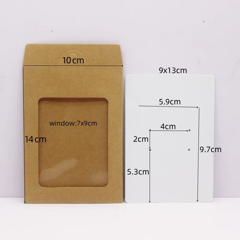 Multi-Color Earring Necklace Gift Packaging Box