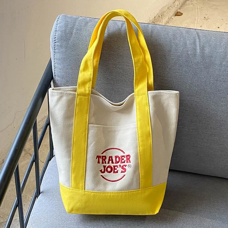 

Trendy Canvas op Bag Handbag oulder Bag for Women Color Blo Faionable Soft Polyester Material Waable Casual Use