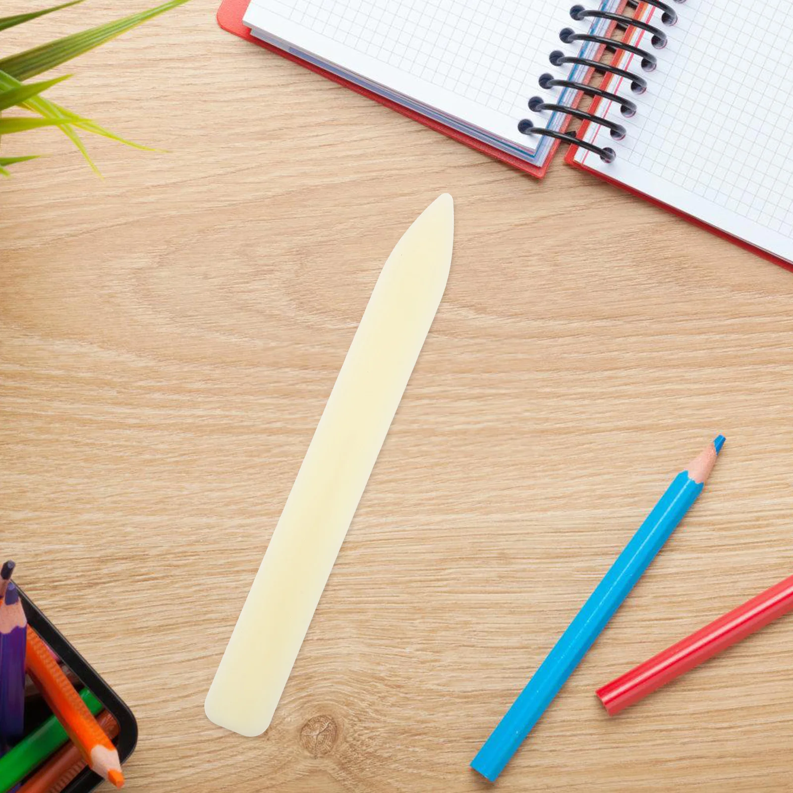 5個入りプラスチック製ボーンフォルダー、クラフト、接着、粘土の切り取りプロジェクト用の多機能折りたたみ・折り目付けツール