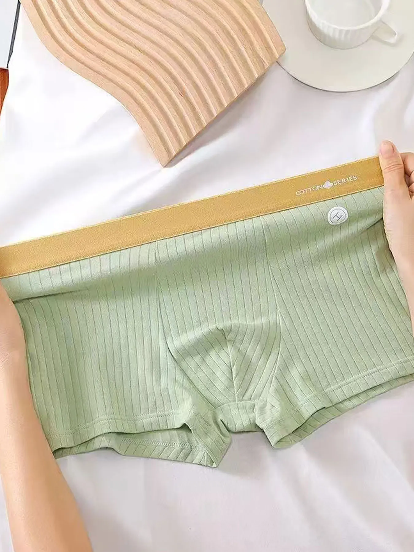 8pcs men's Boxer underwear cotton comfortable and relaxed simple breathable Boxer underwear