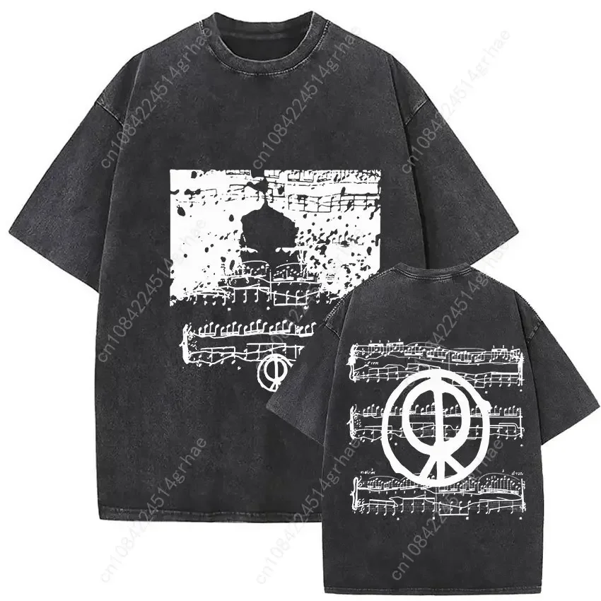 Vintage Washed Rosalia Lux Tour 2025 Print T Shirts Men Women Harajuku Aesthetic Oversized 100% Cotton T-shirt Loose Streetwear