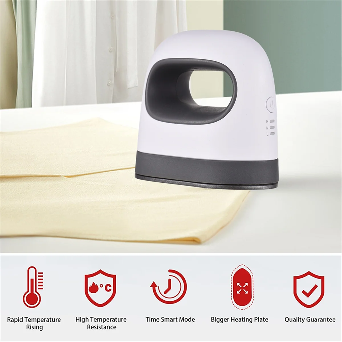 ホットミニヒートマシン Tシャツ印刷簡単加熱転写アイロンマシン衣類 DIY ホーム、英国プラグ