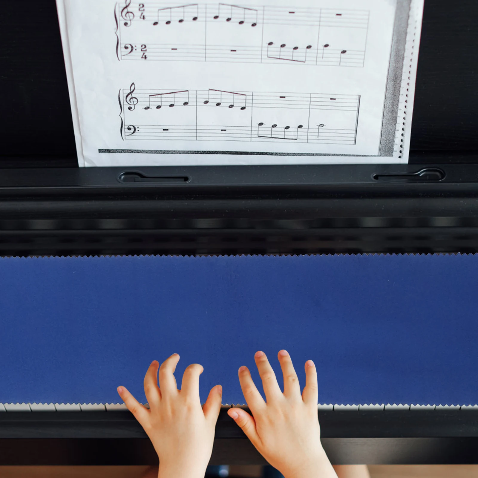

Electric Piano Keyboard Cover 88 Keys Protective Fabric Dust Cover Piano Keyboard Protector Guard Keeps Clean and Scratch Free