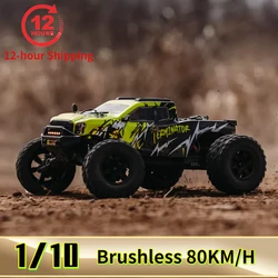 OMNI-TERMINATOR 1/10 Rc Car Brushless 80KM/H 4WD Off-Road Climbing Racing Vehicle Buggy Remote Control Truck Model Toy Adult Boy