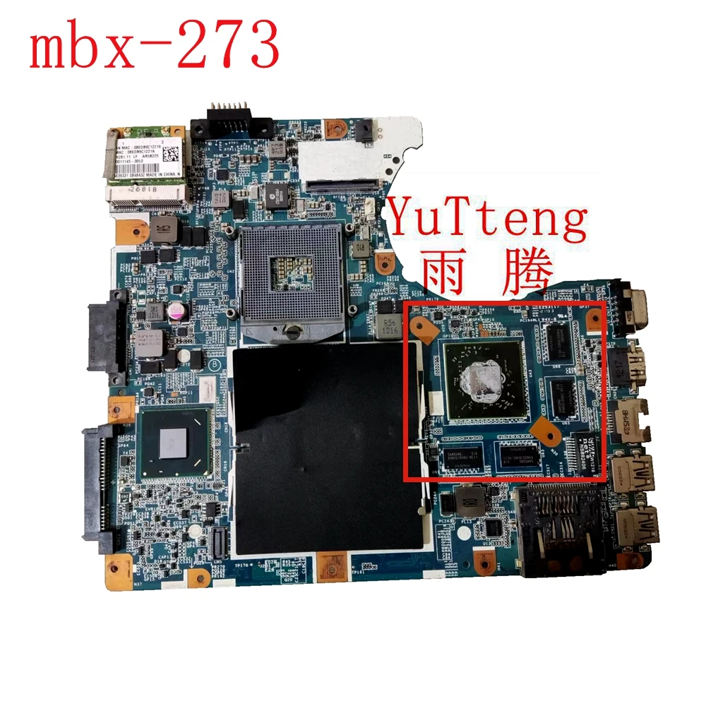 Placa base para ordenador portátil Sony SVE14 SVE14A, MBX-273 A1871414A HD7600M 100% probado