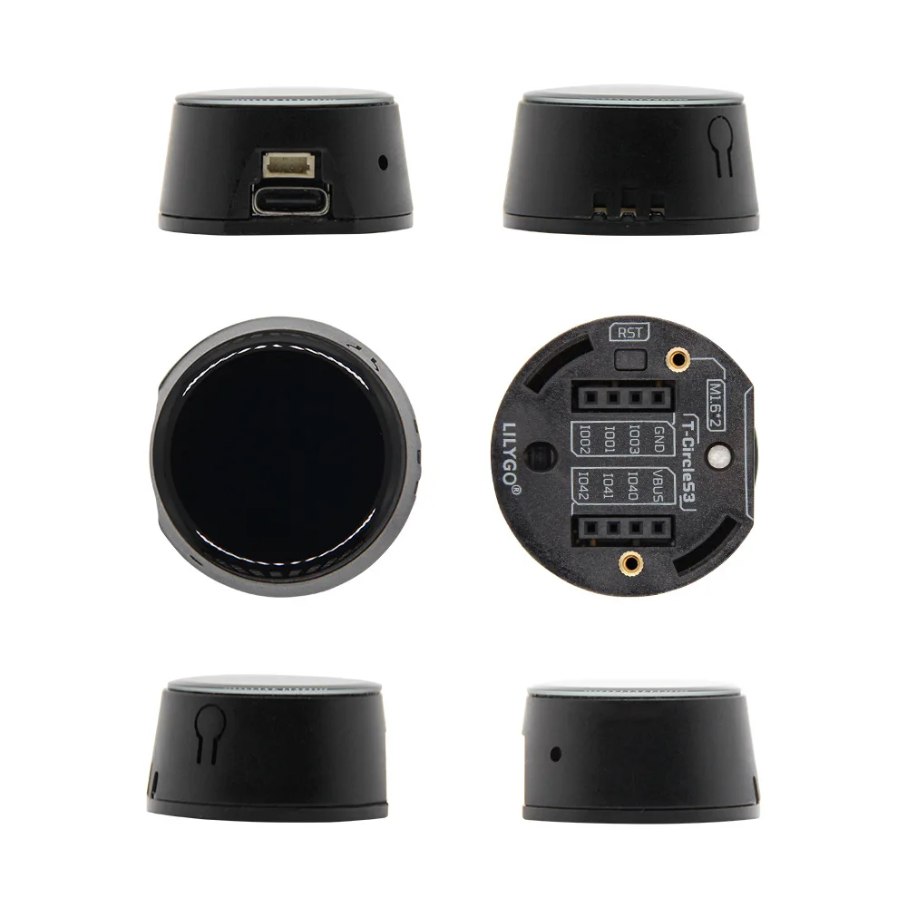 LILYGO  T Circle  S3 AI Xiaozhi ESP32 S3 with 0.75 inch LCD microphone