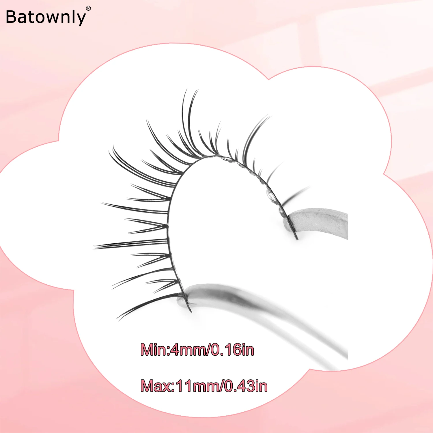 5 Pairs of Natural False Eyelashes Comfortable And Light Little Demon Group Without Burden Thin Eyelashes