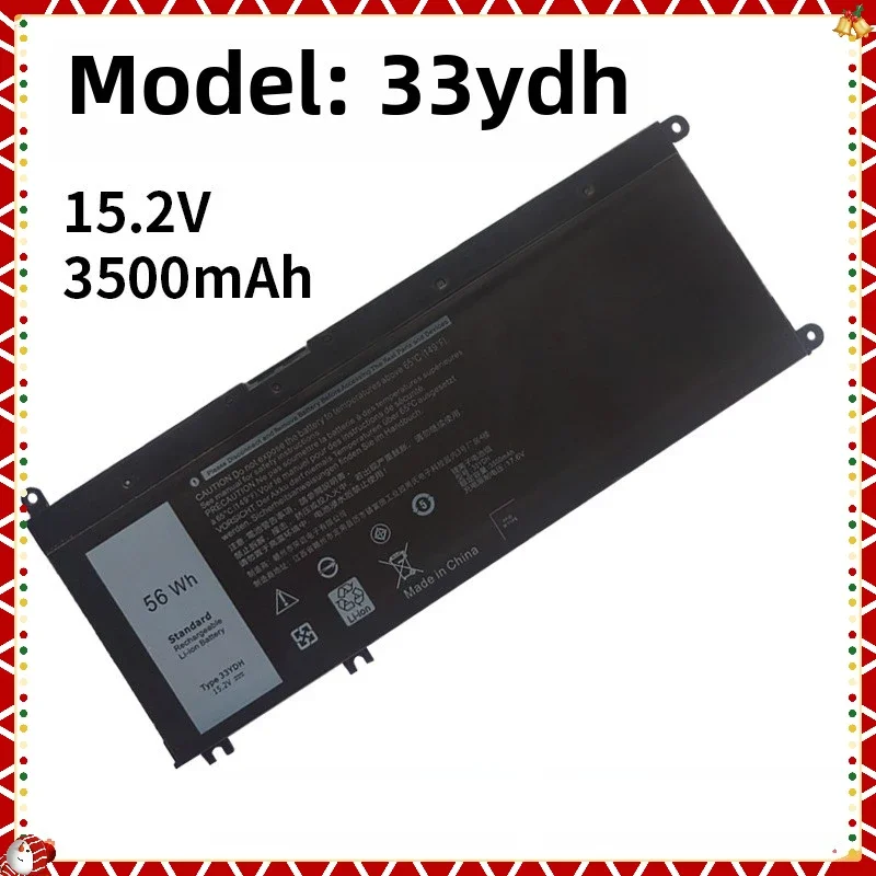 

33YDH Battery For Dell Inspiron 15 7577 7588 17 7773 7778 7779 7786 G3 3579 5587 3779 7588 P30E P71F Laptop's battery