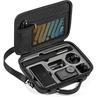 Para DJI OSMO Action 5 PRO Estuche portátil bolsa impermeable cargador Base de batería palo Selfie caja de almacenamiento bolso accesorios de cámara