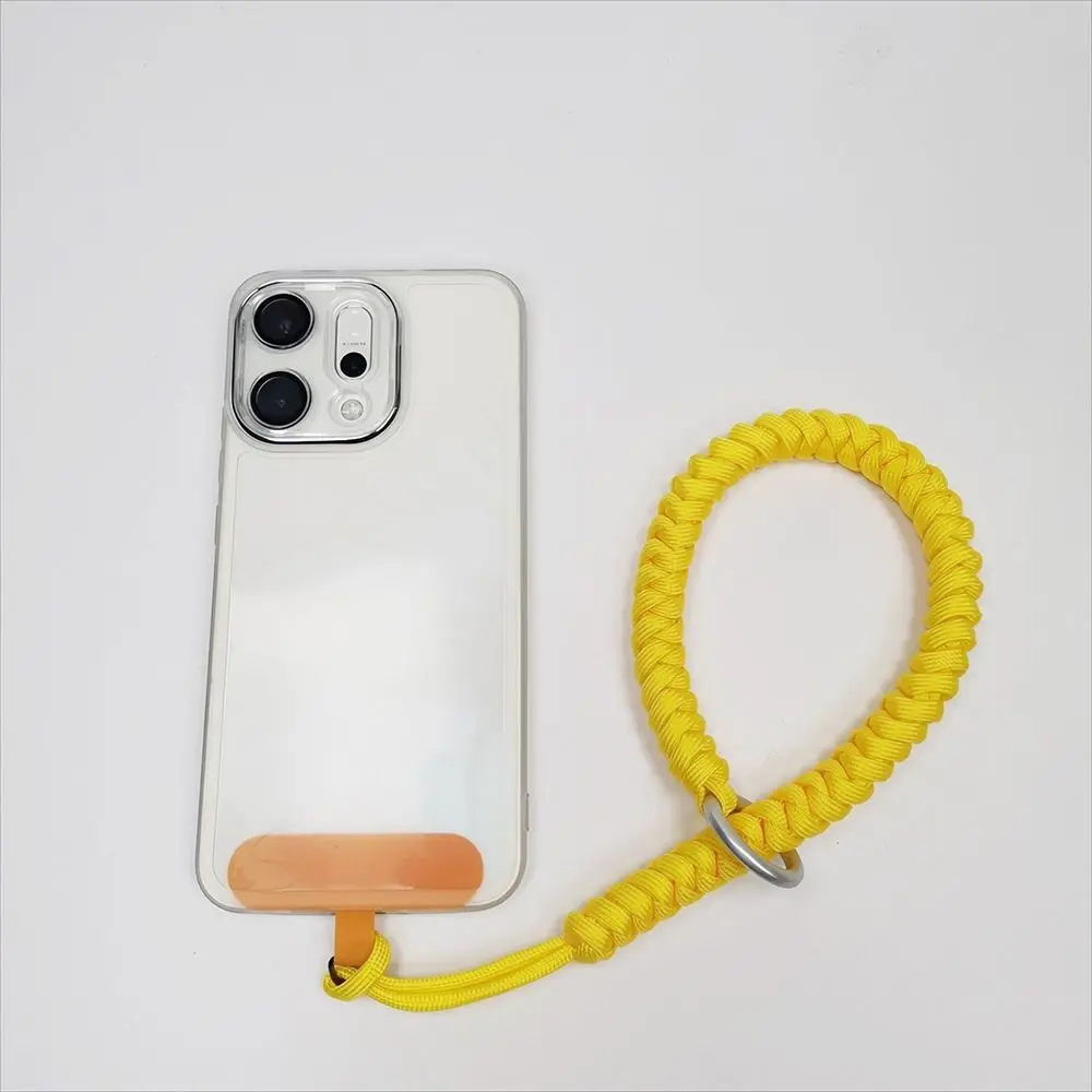 Portable Handmade Woven Mobile Phone Wristband Round Rope Anti-lost Mobile Phone Strap Mobile Phone Lanyard Accessories