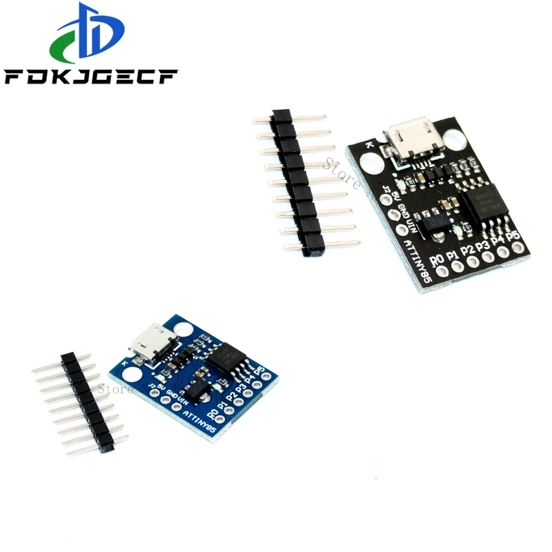 Digispark Kickstarter Micro Development Board ATTINY85/TINY85 ATTINY13A Module for Arduino IIC I2C USB