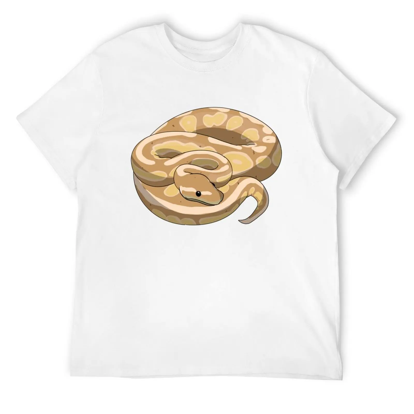 Ball python juvenile coral glow morph T-Shirt blacks plus size tops anime clothes black t-shirts for men