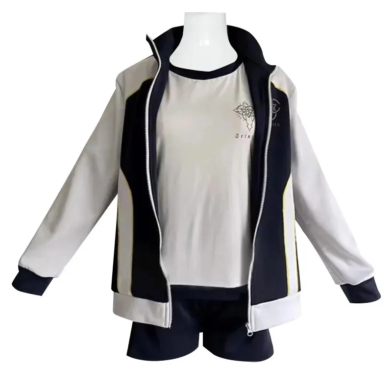 كاندي 2025Iochi ماري تأثيري حلي لعبة الأرشيف هالوين دور اللعب النساء الفتيات مدرسة الصالة الرياضية موحدة بدلة كاملة معطف أزرق Sh