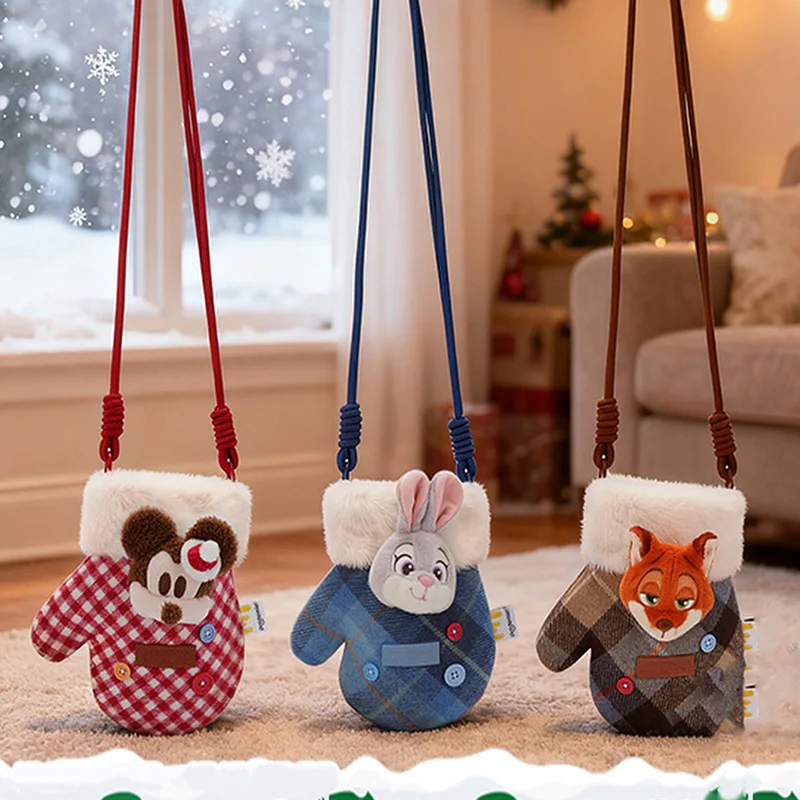 

Плюшевая сумка-перчатка Disney Potdemiel в форме Джуди, Ника, Микки, подарок на День святого Валентина, аниме-аксессуар, подарок для девочки