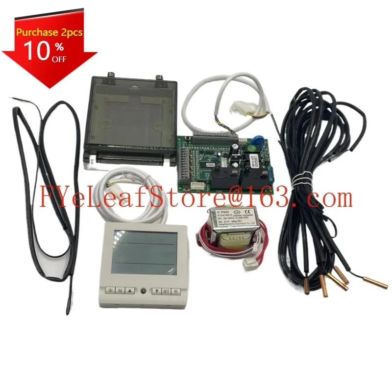 

Customized PCBA Air Source Swimming Pool Chiller Heat Pump Controller PCBA Control Board.