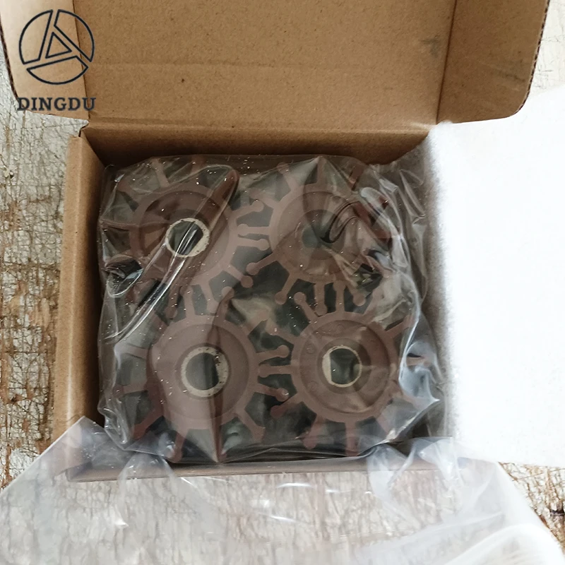 Rotor de borracha fluorada para bombas de impulsor flexíveis, para HRXB-1 RXB-1 TRXB-1